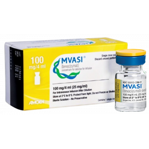 MVASI 100 MG / 4 ML ( BEVACIZUMAB 25 MG / ML ) CONCENTRATE FOR DILUTION FOR IV INFUSION 4 ML VIAL